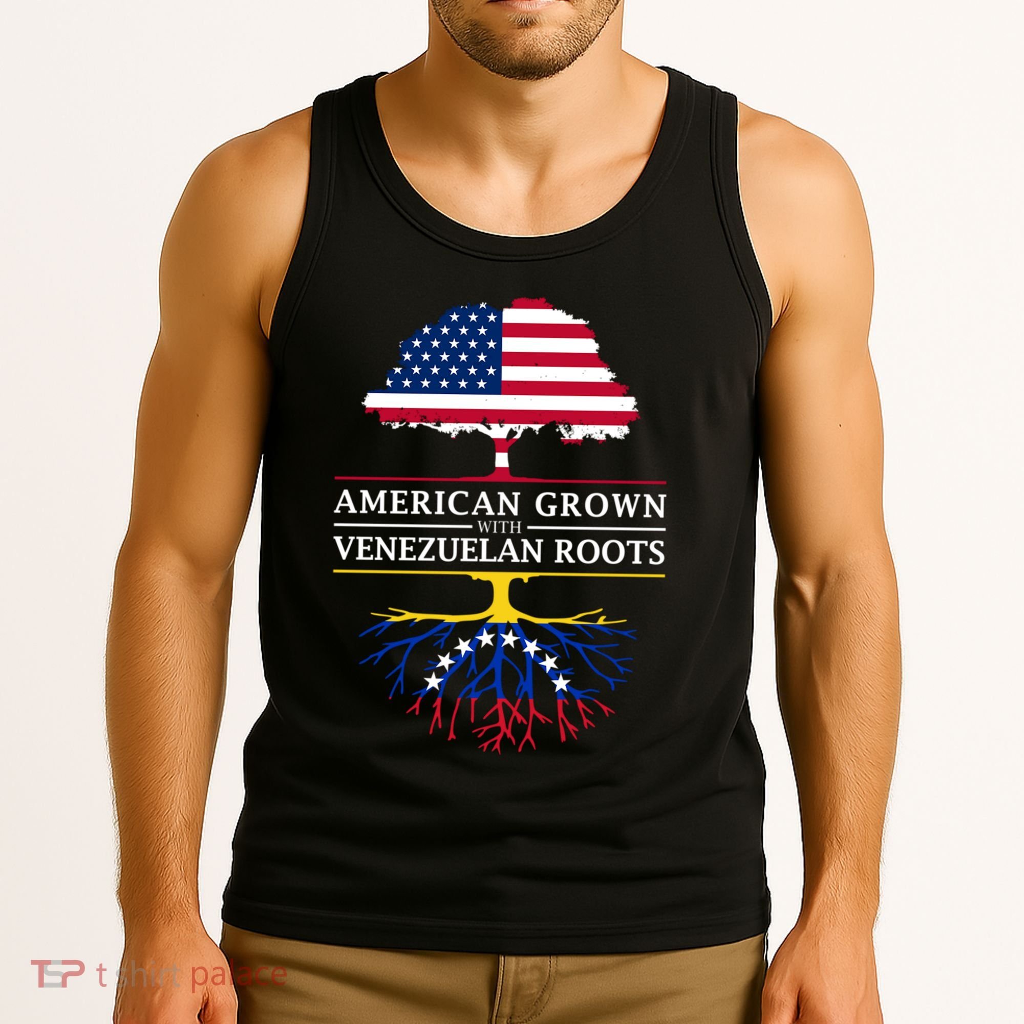 American Grown With Venezuelan Roots Tank Top