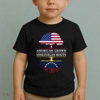 American Grown With Venezuelan Roots Toddler T-Shirt thumb 2