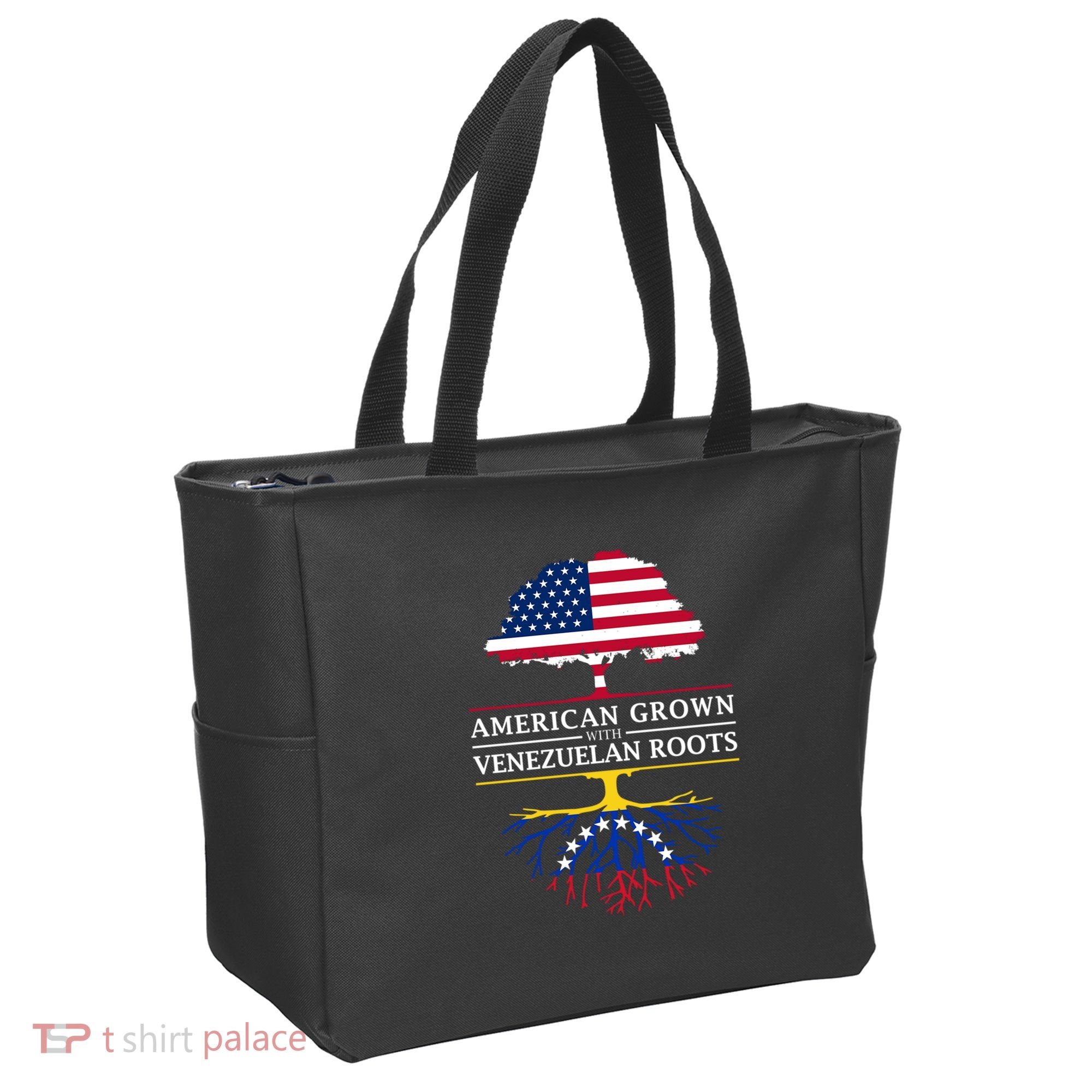 American Grown With Venezuelan Roots Tote Bag