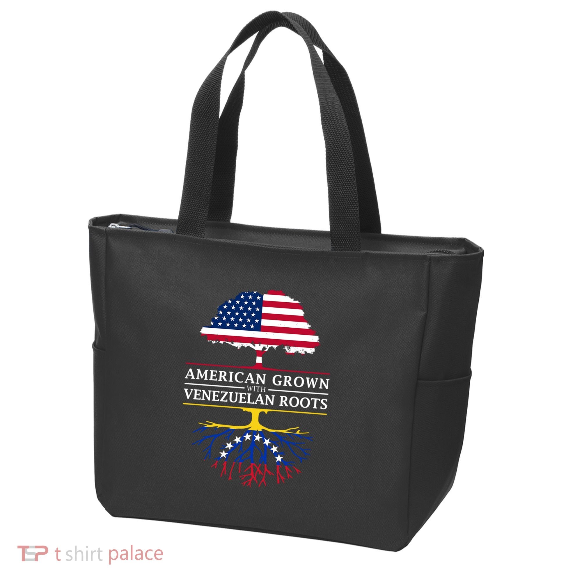 American Grown With Venezuelan Roots Tote Bag