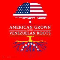 American Grown With Venezuelan Roots Santa Hat thumb 1