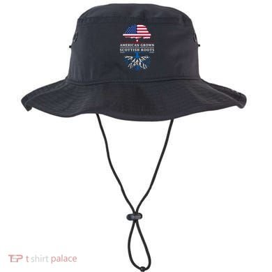 American Grown With Scottish Roots Gift Scotland Gift Bucket Hat