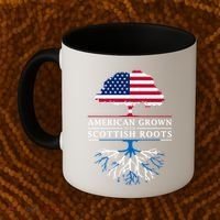 American Grown With Scottish Roots Gift Scotland Gift Coffee Mug thumb 2
