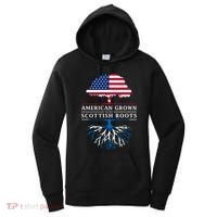 American Grown With Scottish Roots Gift Scotland Gift Women's Hoodie thumb 0