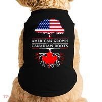 American Grown With Canadian Roots Canada Doggie Tank thumb 0