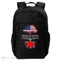 American Grown With Canadian Roots Canada Backpack thumb 0