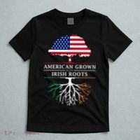 American Grown with Irish Roots Ireland T-Shirt thumb 5