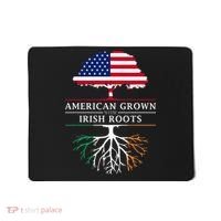 American Grown with Irish Roots Ireland Mousepad thumb 0