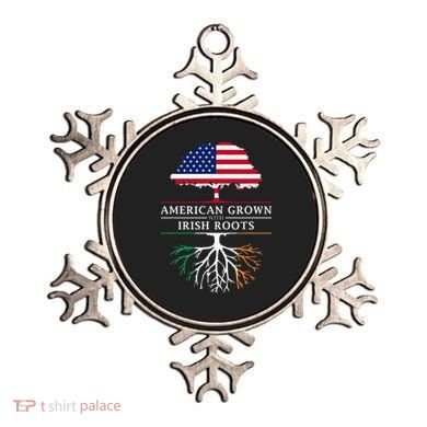 American Grown with Irish Roots Ireland Ornament