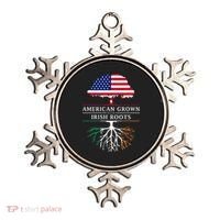 American Grown with Irish Roots Ireland Ornament thumb 0