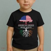 American Grown with Irish Roots Ireland Toddler T-Shirt thumb 2
