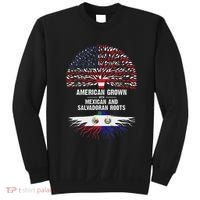 American Grown With Mexican Salvadoran Roots Sweatshirt thumb 0