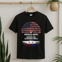 American Grown With Mexican Salvadoran Roots T-Shirt thumb 2