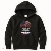 American Grown With Mexican Salvadoran Roots Kids Hoodie thumb 0