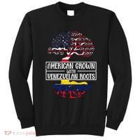American Grown With Venezuelan Roots Usa Flag Venezuela Sweatshirt thumb 0