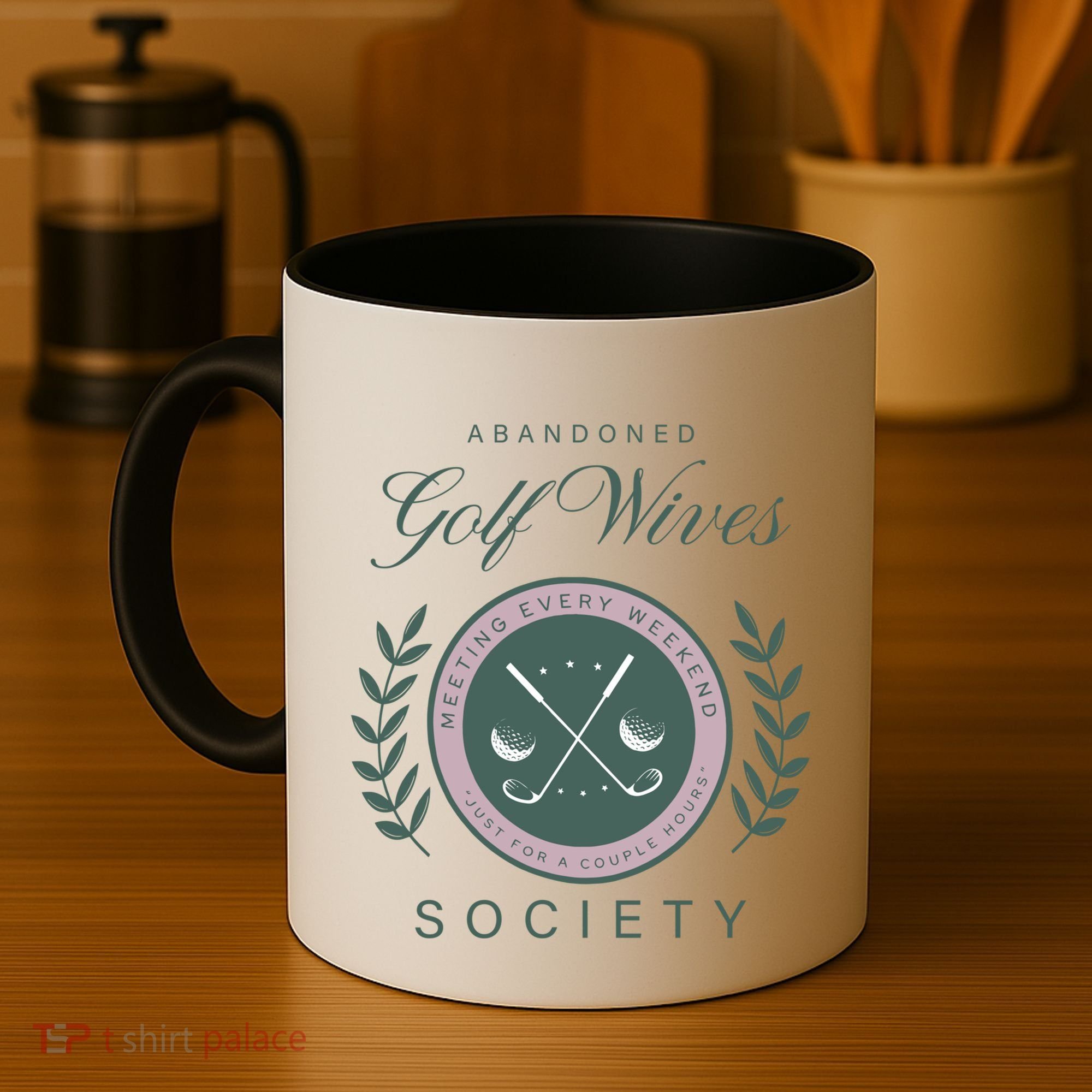 Abandoned Golf Wives Society Gift Coffee Mug