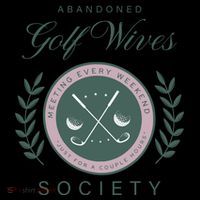 Abandoned Golf Wives Society Gift Women's Hoodie thumb 2