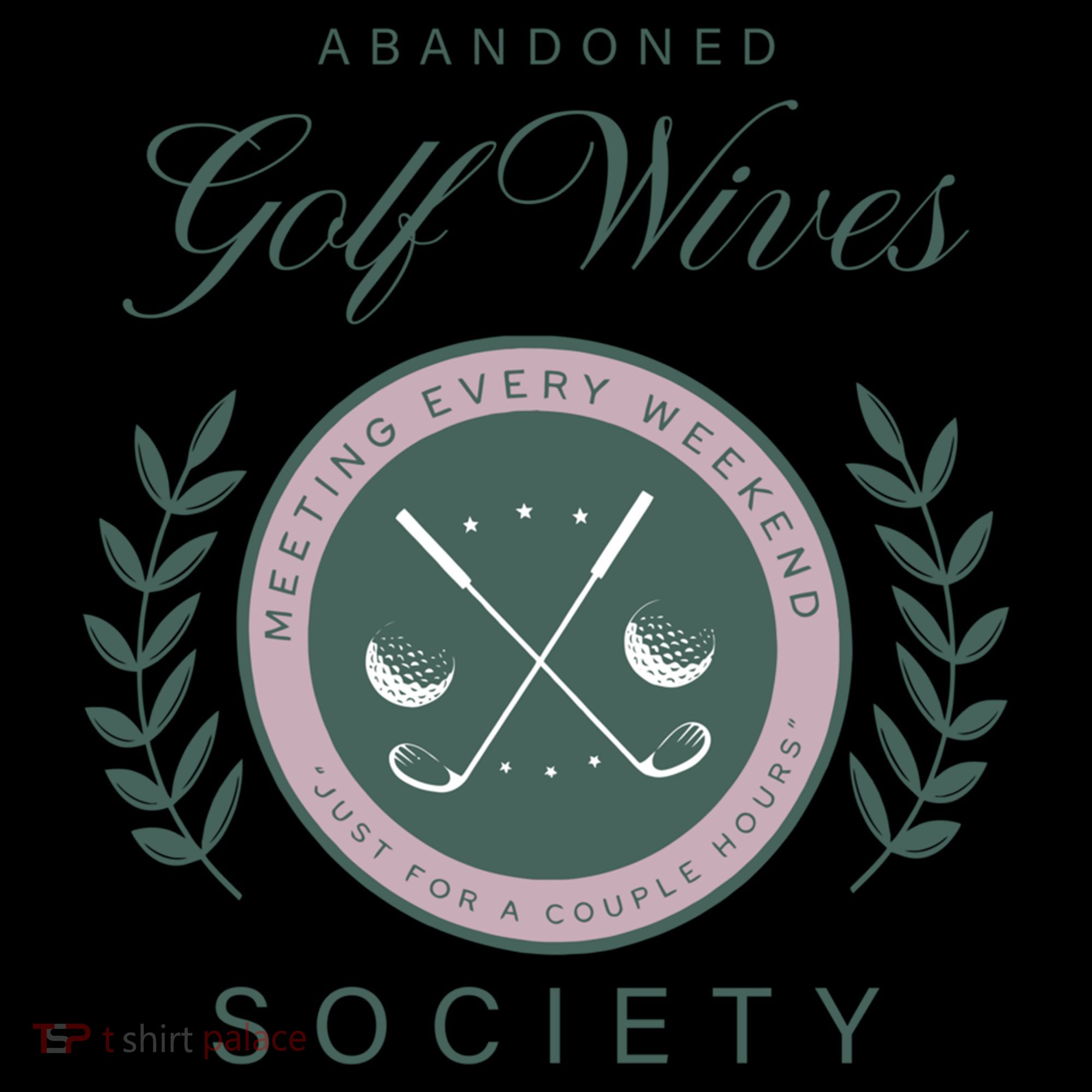 Abandoned Golf Wives Society Gift Women's Hoodie