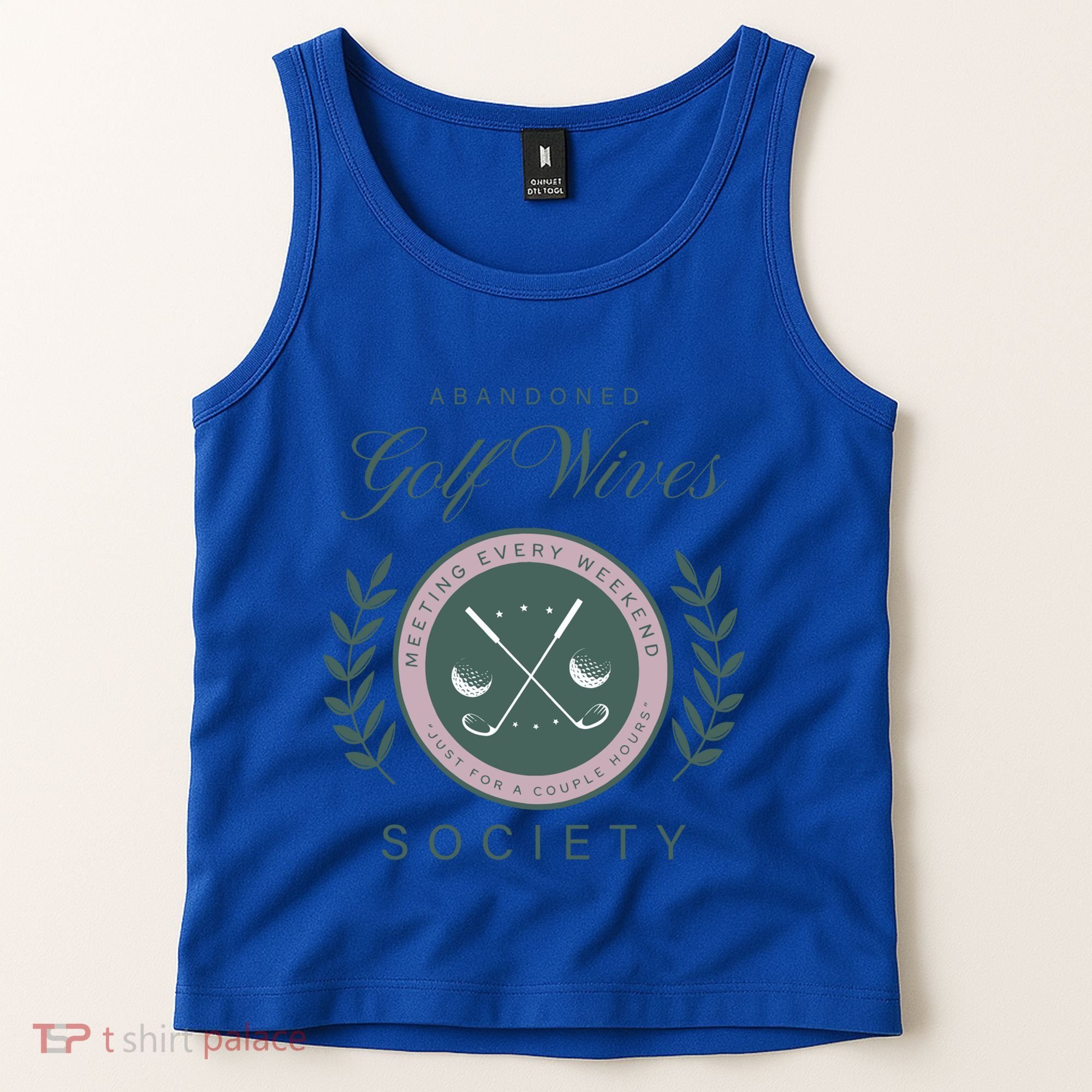 Abandoned Golf Wives Society Gift Tank Top