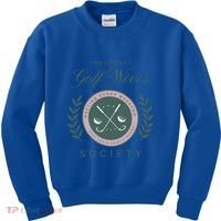 Abandoned Golf Wives Society Gift Kids Sweatshirt thumb 0