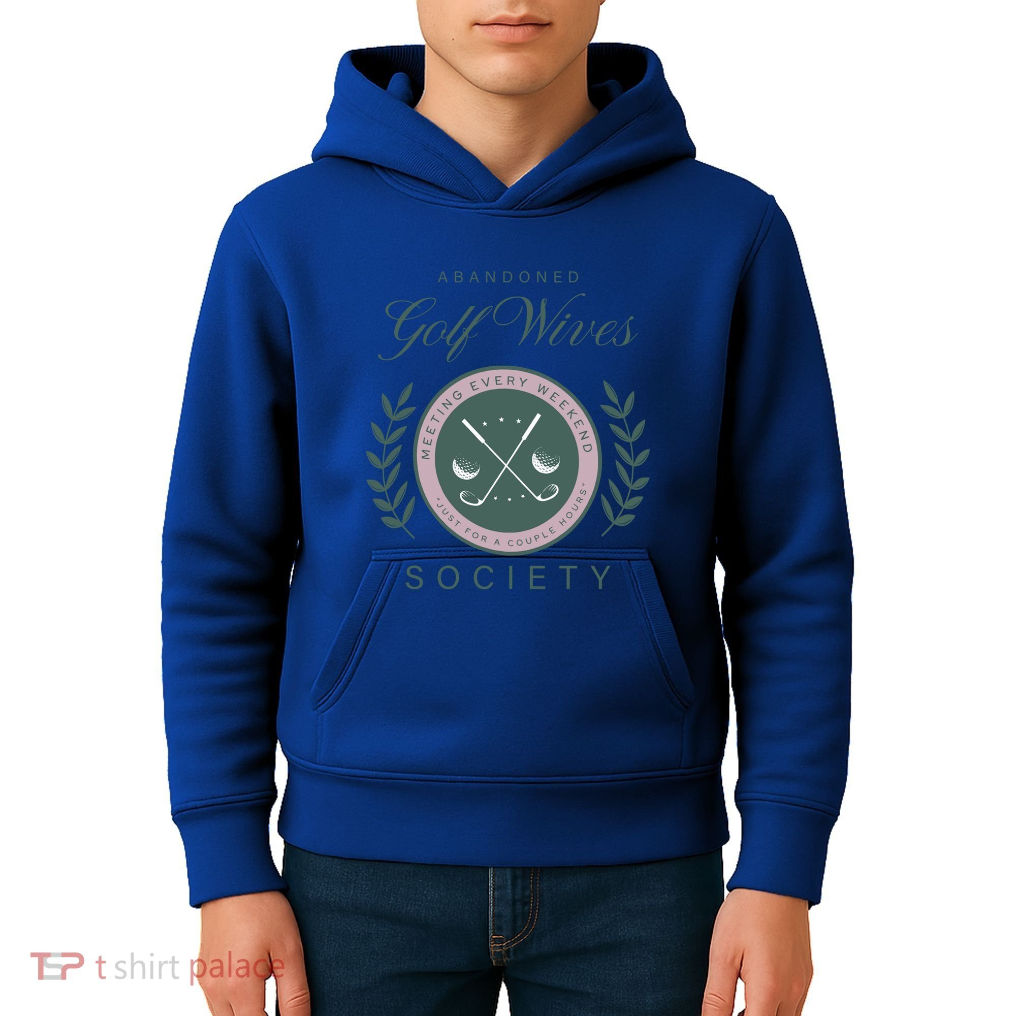 Abandoned Golf Wives Society Gift Kids Hoodie