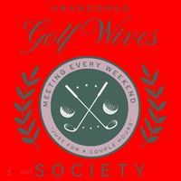 Abandoned Golf Wives Society Gift Santa Hat thumb 1