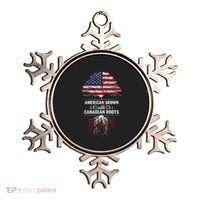 American Grown With Canadian Roots Canada Gift Ornament thumb 0