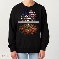 American Grown With Cherokee Roots Tribe Native American Women's Sweatshirt thumb 0