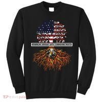 American Grown With Cherokee Roots Tribe Native American Sweatshirt thumb 0
