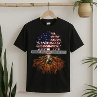 American Grown With Cherokee Roots Tribe Native American T-Shirt thumb 2