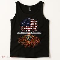 American Grown With Cherokee Roots Tribe Native American Tank Top thumb 2