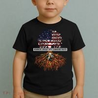 American Grown With Cherokee Roots Tribe Native American Toddler T-Shirt thumb 2