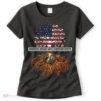 American Grown With Cherokee Roots Tribe Native American Women's T-Shirt thumb 0