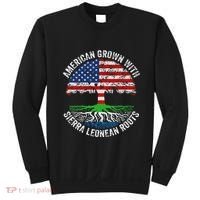 American Grown With Sierra Leonean Roots Sierra Leone Flag Sweatshirt thumb 0