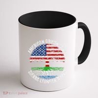 American Grown With Sierra Leonean Roots Sierra Leone Flag Coffee Mug thumb 1