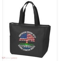 American Grown With Sierra Leonean Roots Sierra Leone Flag Tote Bag thumb 3