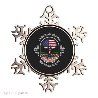 American Grown With Shawnee Tribe Roots Native Indian Pride Cool Gift Ornament