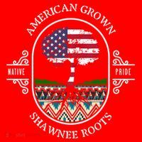 American Grown With Shawnee Tribe Roots Native Indian Pride Cool Gift Santa Hat thumb 1