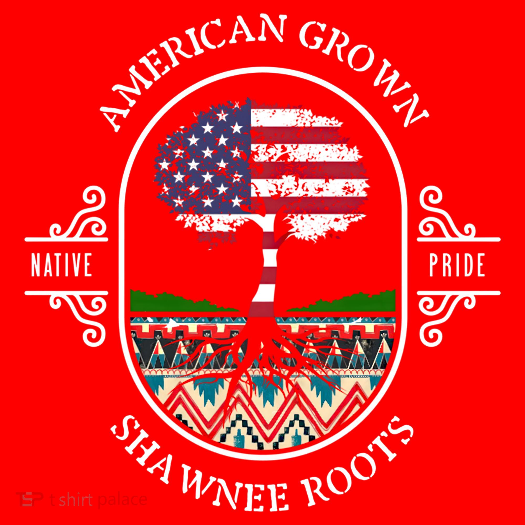 American Grown With Shawnee Tribe Roots Native Indian Pride Cool Gift Santa Hat