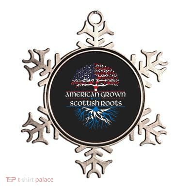 American Grown with Scottish Roots Scotland Pride Heritage Ornament