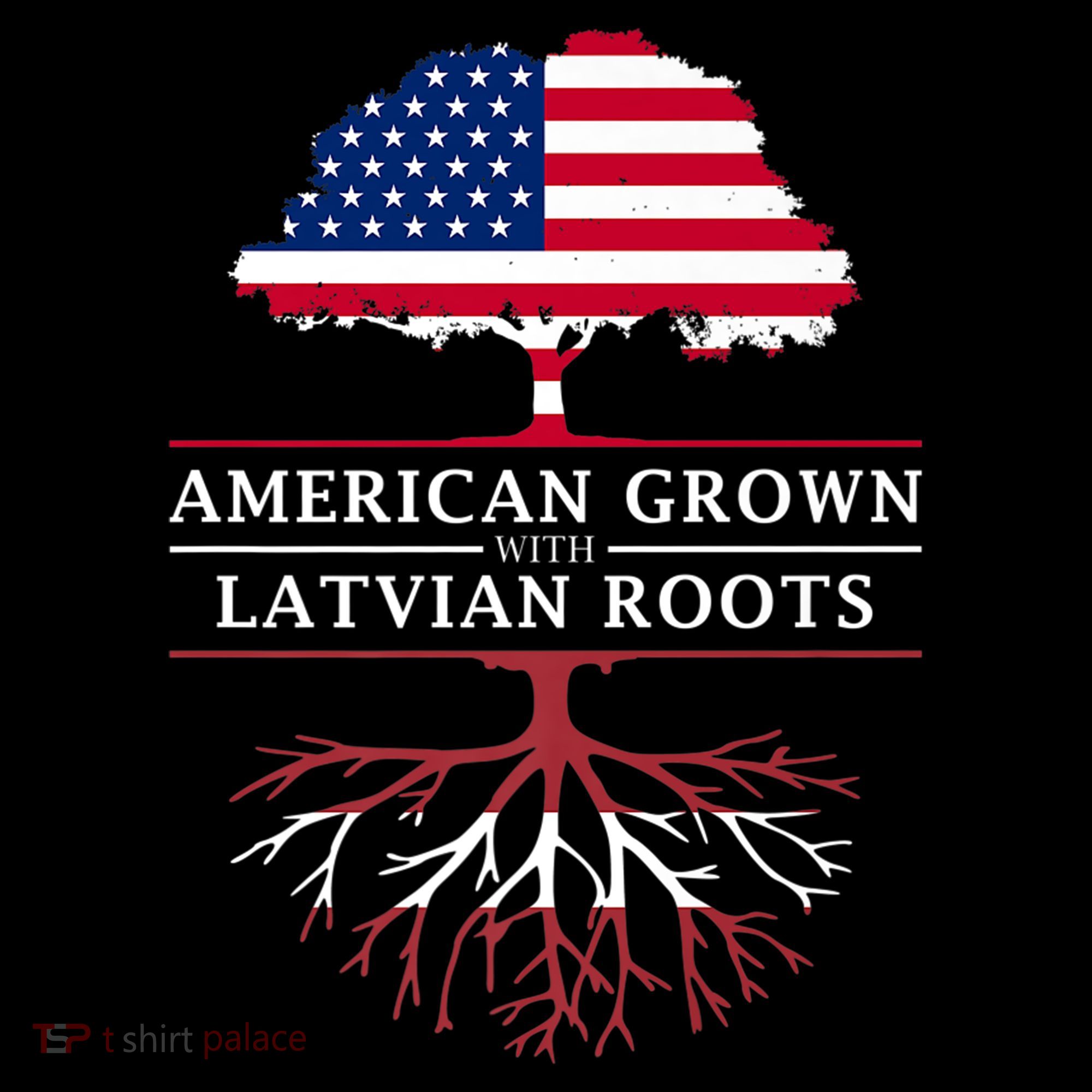American Grown With Latvian Roots Gift Latvia Meaningful Gift Coffee Mug