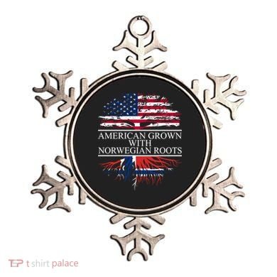 American Grown With Norwegian Roots Gift Ornament
