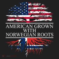 American Grown With Norwegian Roots Gift Hat thumb 2