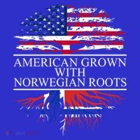 American Grown With Norwegian Roots Gift Sweatshirt thumb 3