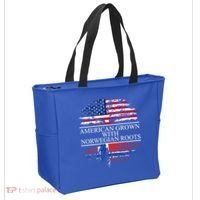 American Grown With Norwegian Roots Gift Tote Bag thumb 2