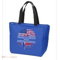 American Grown With Norwegian Roots Gift Tote Bag thumb 3