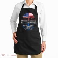 American Grown With Scottish Roots Scotland Apron thumb 2