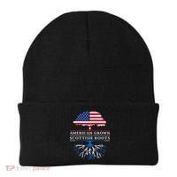 American Grown With Scottish Roots Scotland Beanie thumb 0