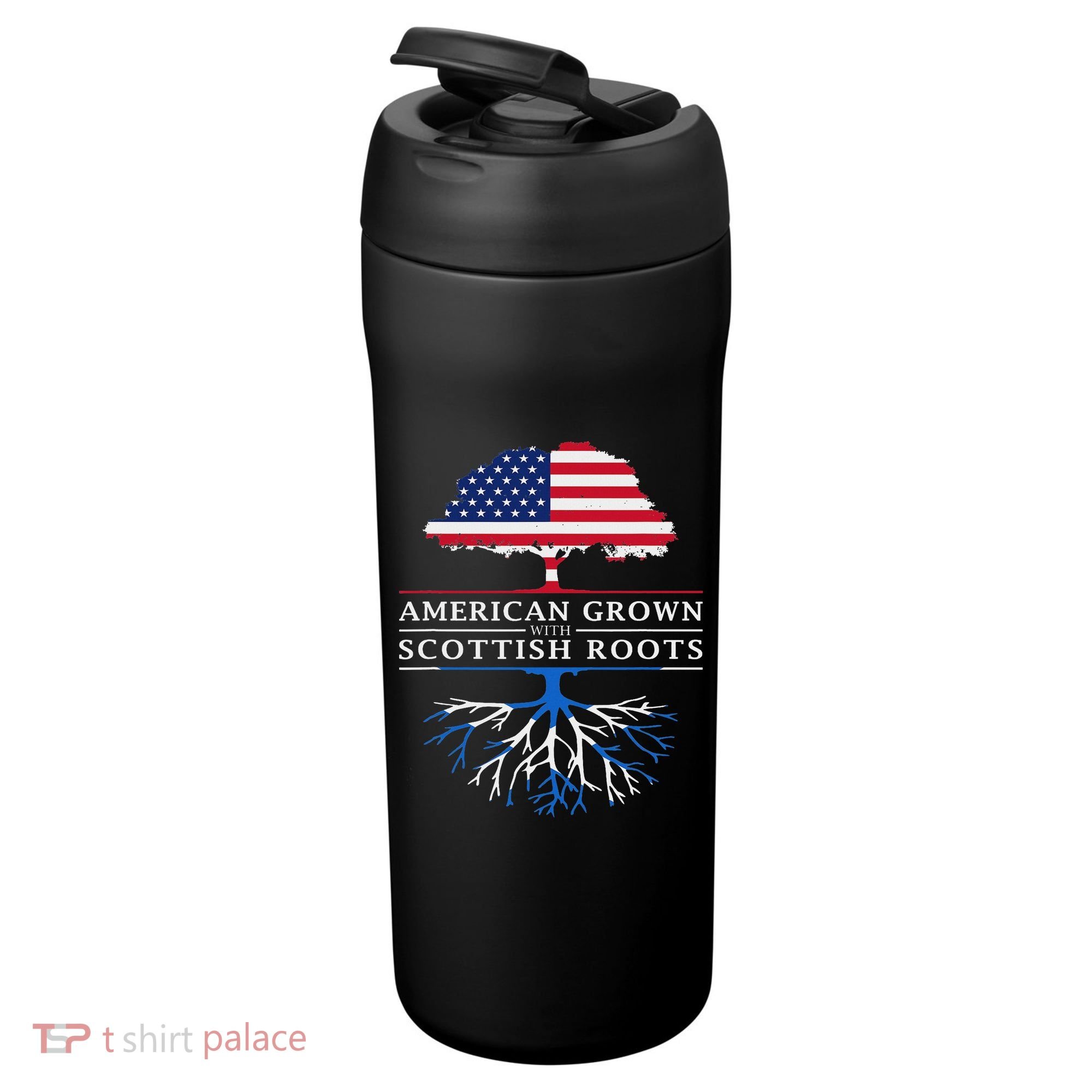 American Grown With Scottish Roots Scotland 24oz Duet Stainless Steel Tumbler