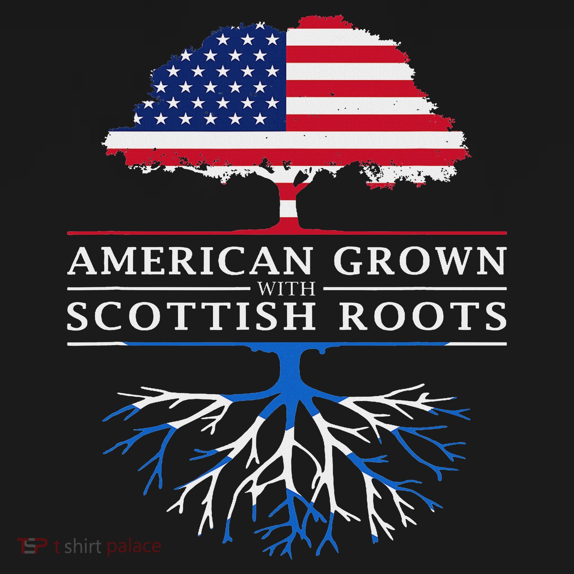 American Grown With Scottish Roots Scotland Women's Tank Top
